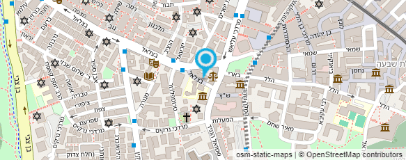 מפת הגעה אל עו"ד כהן יוסף