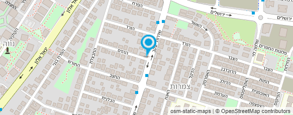 מפת הגעה אל צור רוני