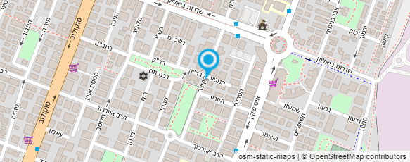 מפת הגעה אל מלמד נעמי