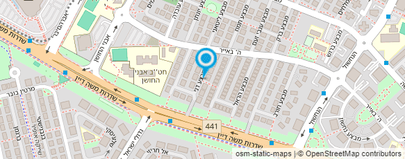 מפת הגעה אל נטיף מאיר