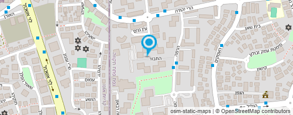 מפת הגעה אל בורשטין יפה