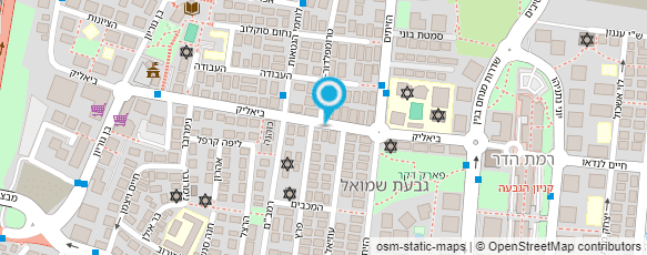 מפת הגעה אל ד"ר פינקלשטיין תמר