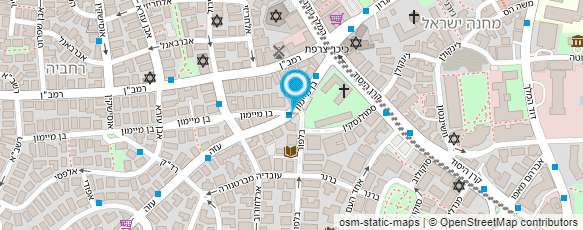 מפת הגעה אל מספרת שלומית מפת הגעה אל מספרת שלומית