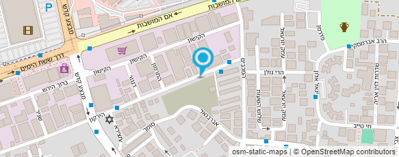 מפת הגעה אל צמיגי משה חנית