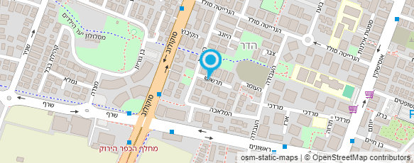 מפת הגעה אל פרט דן