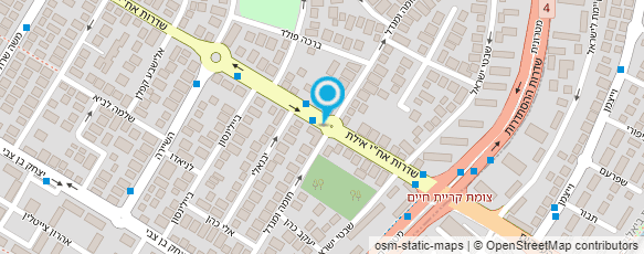 מפת הגעה אל סטודיו אקטיב