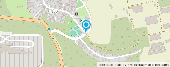 מפת הגעה אל כלנית בטבע