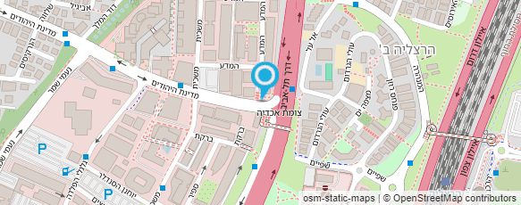 מפת הגעה אל אומניום המכון לארגונים בינלאומיים בע"מ