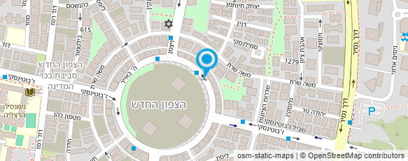 מפת הגעה אל ד"ר זנדל אינה