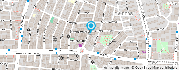 מפת הגעה אל ד"ר הירש נפתלי