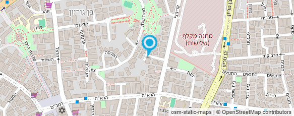 מפת הגעה אל המרכז להריונות בסיכון וגנטיקה