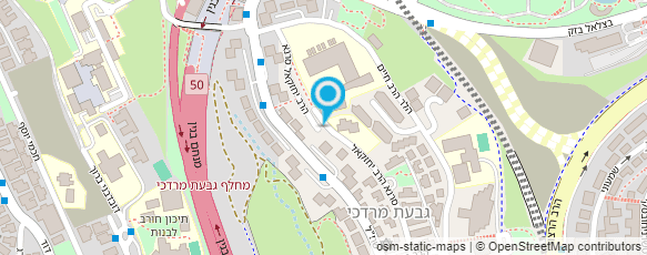 מפת הגעה אל ישיבת חברון "כנסת ישראל"