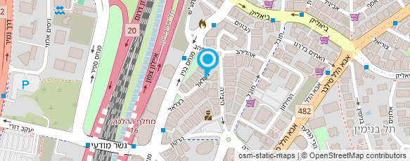 מפת הגעה אל קדם מיכאל