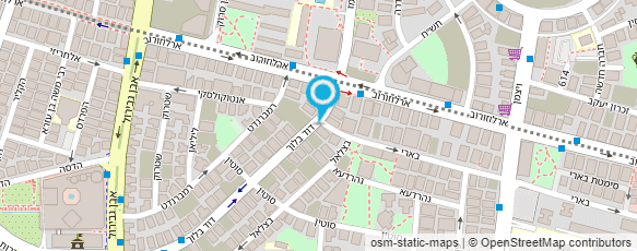 מפת הגעה אל עו"ד ונוטריון ציפרסון אינה