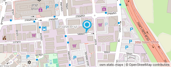 מפת הגעה אל אופ-שיר ציפוי מבנים בע"מ