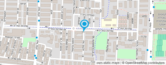 מפת הגעה אל הורביץ- אקרמן אדריכלות וסביבה