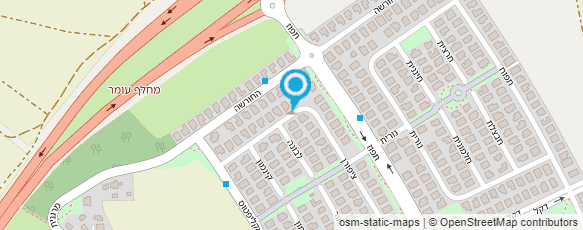 מפת הגעה אל איציק עמר מפקח בניה