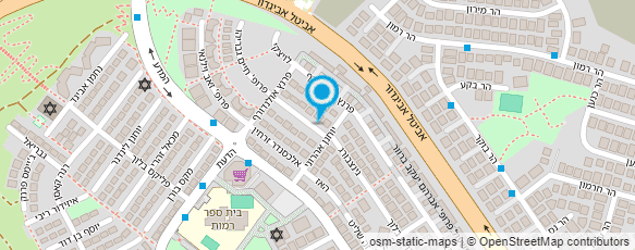 מפת הגעה אל משפחתון בר