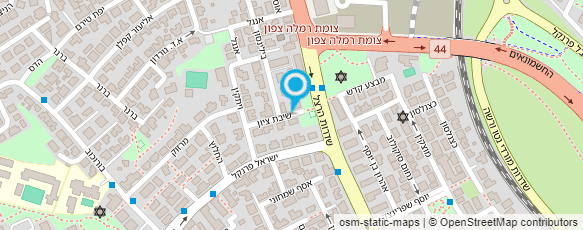 מפת הגעה אל עזרא יוסי