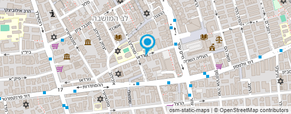 מפת הגעה אל חיותה אפשטיין טיפולים וסדנאות