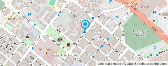 מפת הגעה אל חברת יניב ס.א. לבנין ופתוח בע"מ