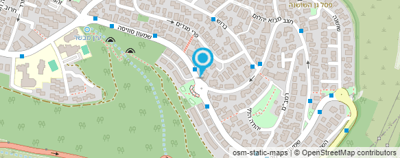 מפת הגעה אל החצב מוצרי גינון והשקיה