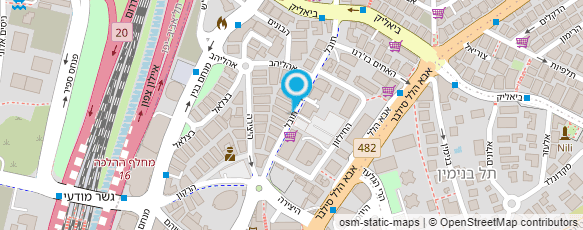 מפת הגעה אל דודי לוי משרד עורכי דין