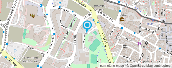 מפת הגעה אל האגודה למען החייל