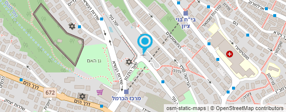 מפת הגעה אל אקודיק בע"מ