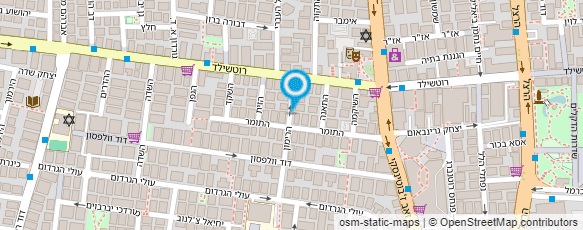 מפת הגעה אל אי.וי.אר.יו.אס.בע"מ