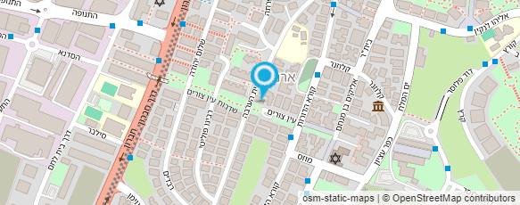 מפת הגעה אל ישיבת מרכז התורה