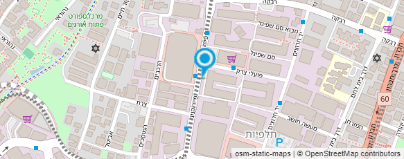 מפת הגעה אל "טיב-טירת צבי" - ש.מ.ר. סוכנויות