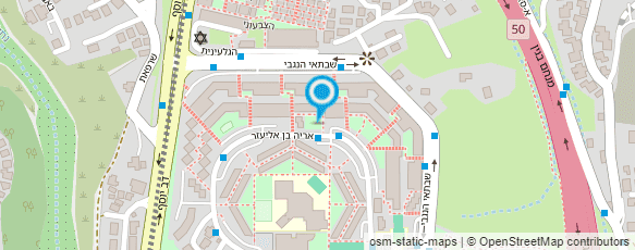 מפת הגעה אל שרביט דוד