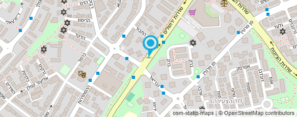 מפת הגעה אל סוכנות דואר