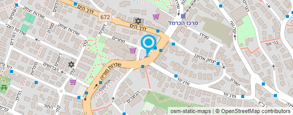 מפת הגעה אל פרופ' דגני שמעון