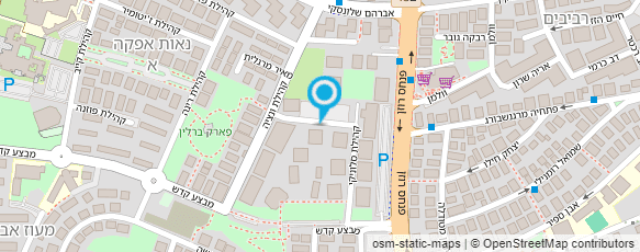 מפת הגעה אל ipool swim @ gym נאות אפקה