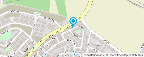 מפת הגעה אל תפוזינה הליצנית