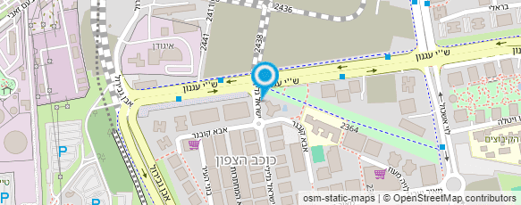 מפת הגעה אל שיף צחי