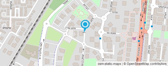 מפת הגעה אל שחם דניאל