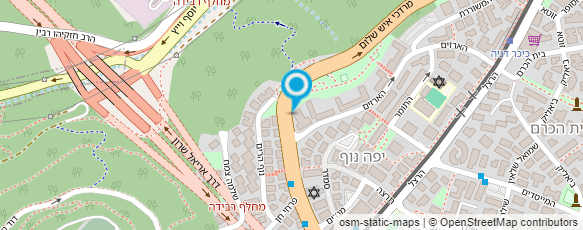 מפת הגעה אל דורית דוגה פורנלדס