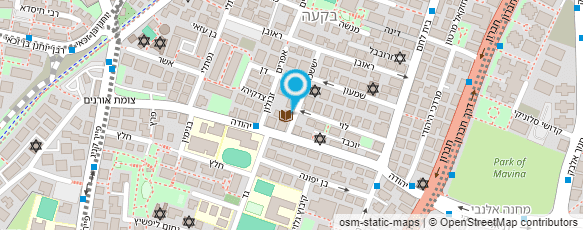 מפת הגעה אל מרכז קהילתי בקעה גאולים