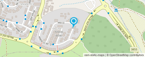 מפת הגעה אל וינברג הרב יצחק