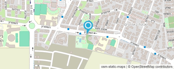 מפת הגעה אל סיעודית גני שרונים