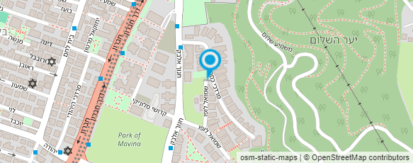 מפת הגעה אל כהן שלמה שאול