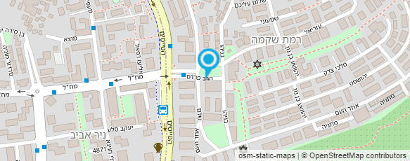 מפת הגעה אל עובד ברוך