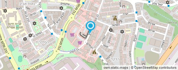 מפת הגעה אל בושמת