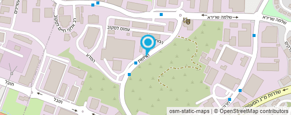 מפת הגעה אל העתקות ושלטים מעלות