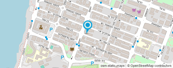 מפת הגעה אל חיר - עזורי