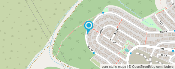 מפת הגעה אל מרכז הלל