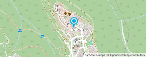 מפת הגעה אל יד השמונה